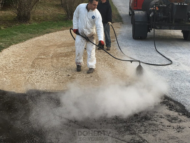 Tar and Chip Driveways